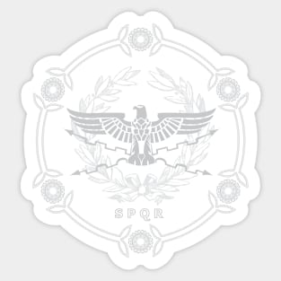 The Roman Empire - Aquila Eagle SPQR Emblem Sticker